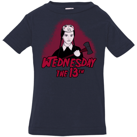 T-Shirts Navy / 6 Months Wednesday The 13th Infant Premium T-Shirt