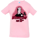 T-Shirts Pink / 6 Months Wednesday The 13th Infant Premium T-Shirt