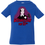 T-Shirts Royal / 6 Months Wednesday The 13th Infant Premium T-Shirt