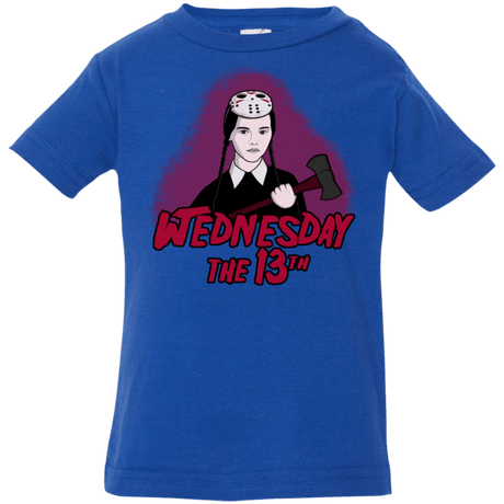 T-Shirts Royal / 6 Months Wednesday The 13th Infant Premium T-Shirt