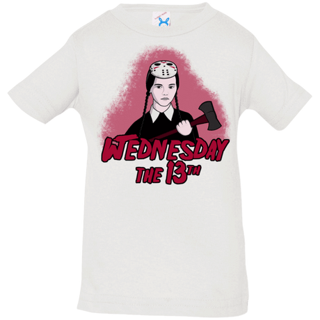 T-Shirts White / 6 Months Wednesday The 13th Infant Premium T-Shirt