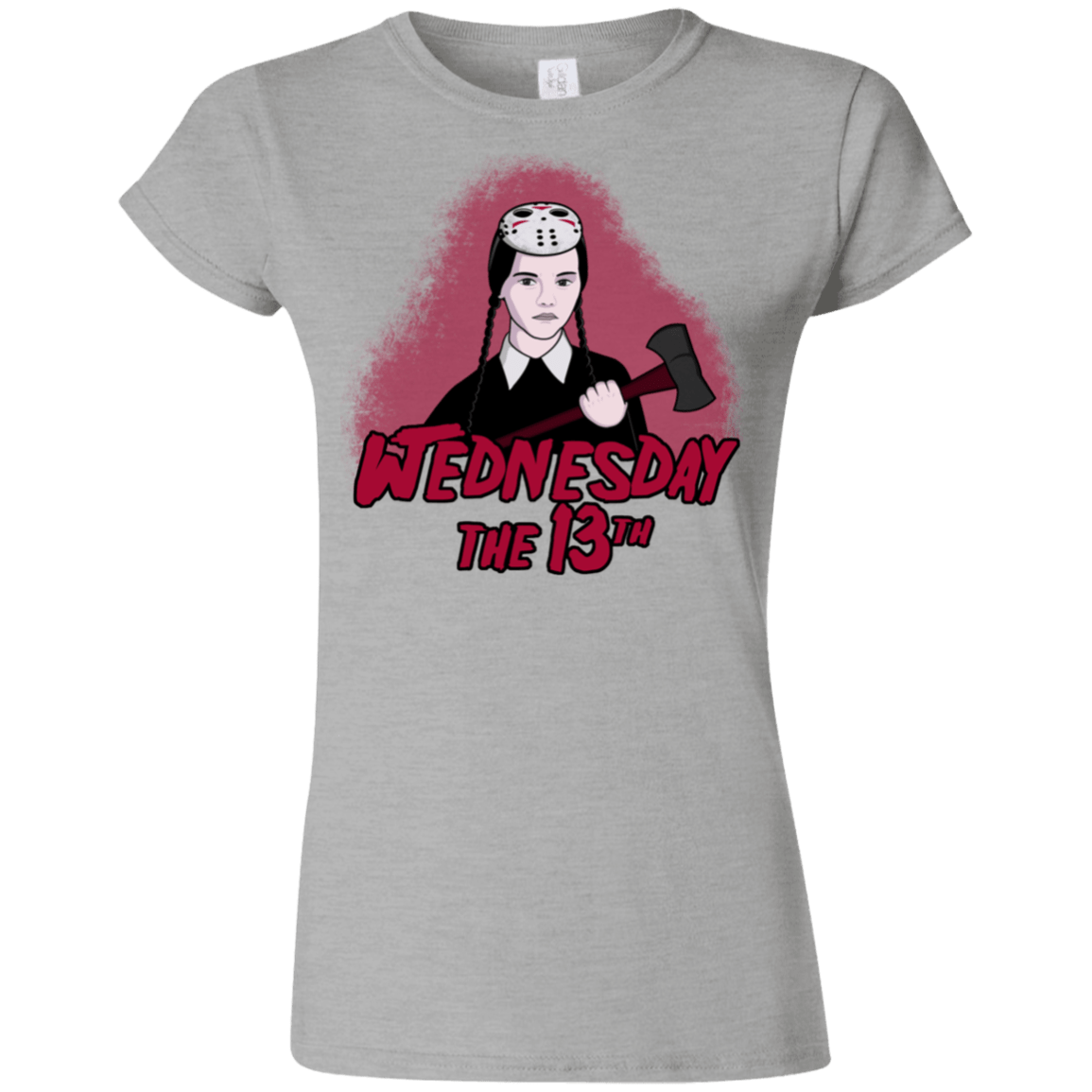 T-Shirts Sport Grey / S Wednesday The 13th Junior Slimmer-Fit T-Shirt