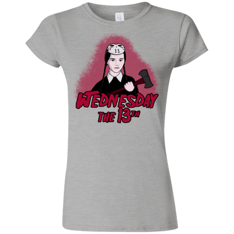 T-Shirts Sport Grey / S Wednesday The 13th Junior Slimmer-Fit T-Shirt