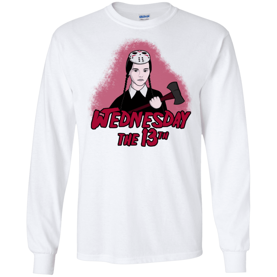 T-Shirts White / S Wednesday The 13th Men's Long Sleeve T-Shirt