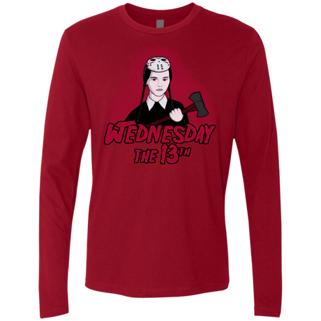 T-Shirts Cardinal / S Wednesday The 13th Men's Premium Long Sleeve