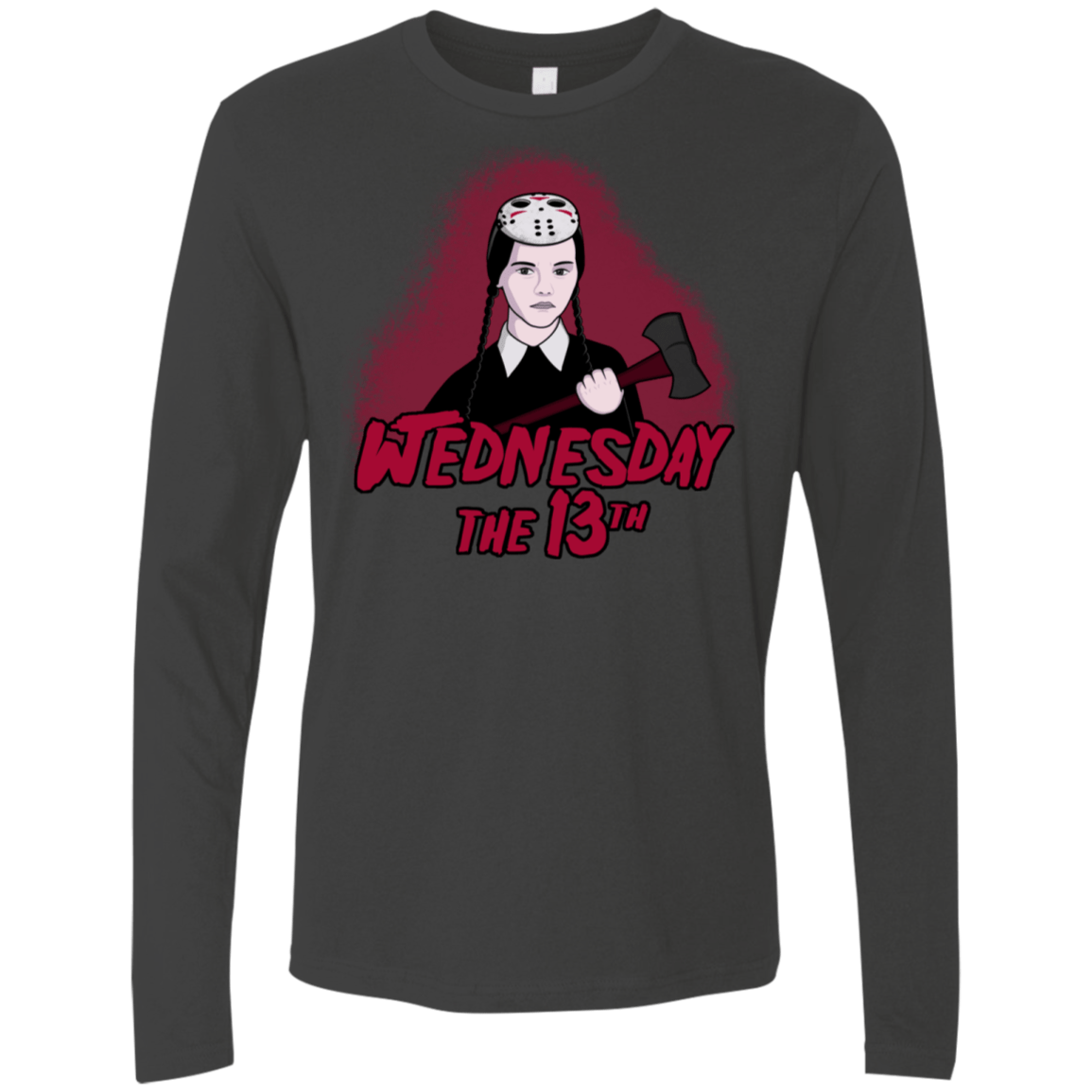 T-Shirts Heavy Metal / S Wednesday The 13th Men's Premium Long Sleeve