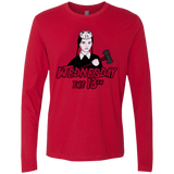 T-Shirts Red / S Wednesday The 13th Men's Premium Long Sleeve