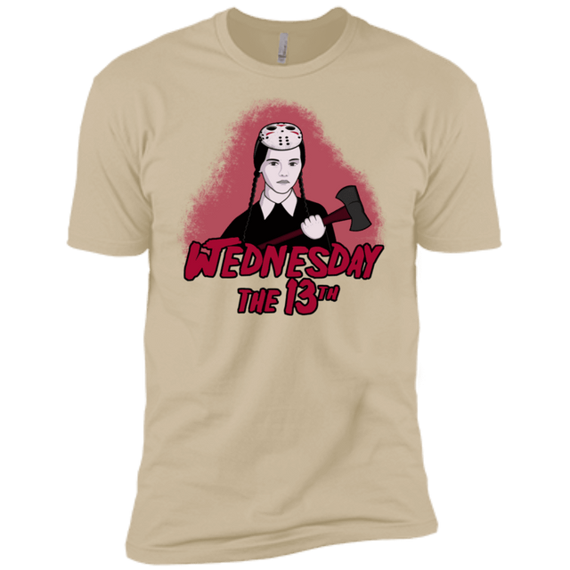 T-Shirts Sand / X-Small Wednesday The 13th Men's Premium T-Shirt
