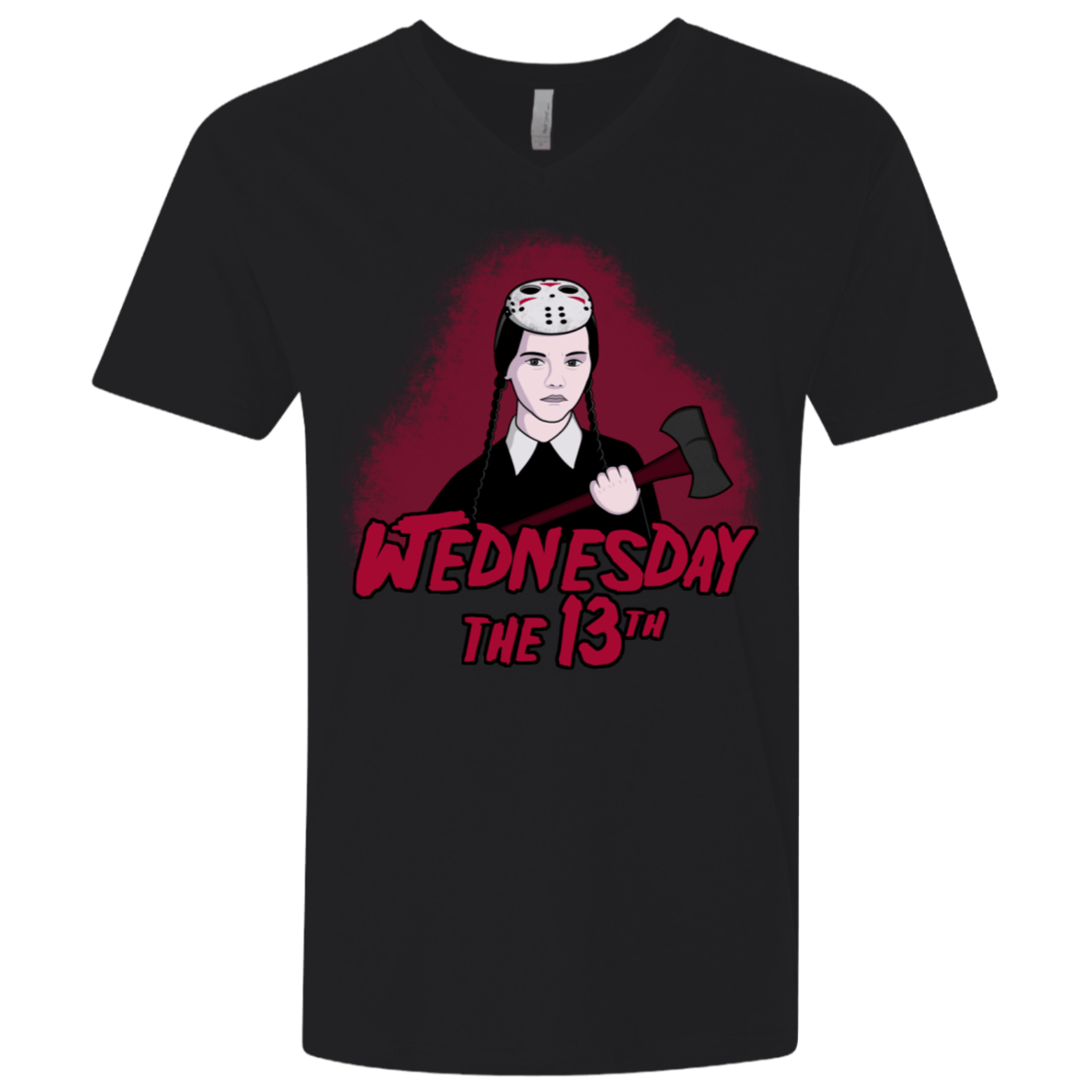T-Shirts Black / X-Small Wednesday The 13th Men's Premium V-Neck