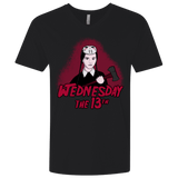 T-Shirts Black / X-Small Wednesday The 13th Men's Premium V-Neck