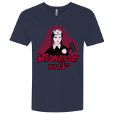 T-Shirts Midnight Navy / X-Small Wednesday The 13th Men's Premium V-Neck