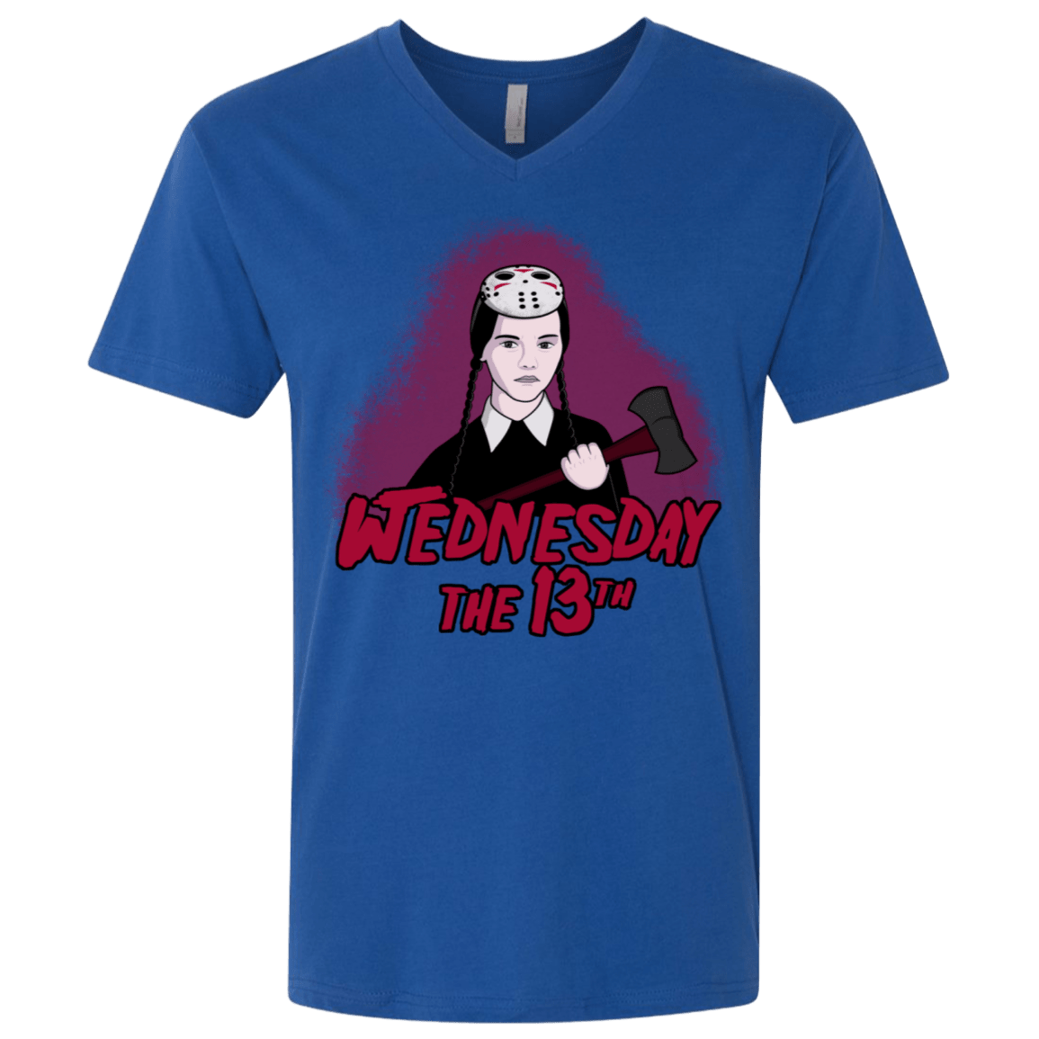 T-Shirts Royal / X-Small Wednesday The 13th Men's Premium V-Neck