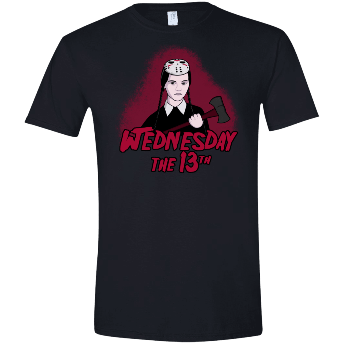 T-Shirts Black / X-Small Wednesday The 13th Men's Semi-Fitted Softstyle