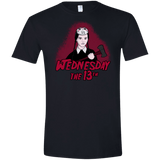 T-Shirts Black / X-Small Wednesday The 13th Men's Semi-Fitted Softstyle