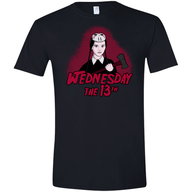 T-Shirts Black / X-Small Wednesday The 13th Men's Semi-Fitted Softstyle
