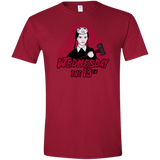T-Shirts Cardinal Red / S Wednesday The 13th Men's Semi-Fitted Softstyle