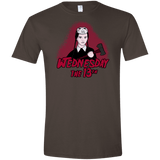 T-Shirts Dark Chocolate / S Wednesday The 13th Men's Semi-Fitted Softstyle