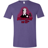T-Shirts Heather Purple / S Wednesday The 13th Men's Semi-Fitted Softstyle
