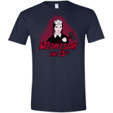 T-Shirts Navy / X-Small Wednesday The 13th Men's Semi-Fitted Softstyle