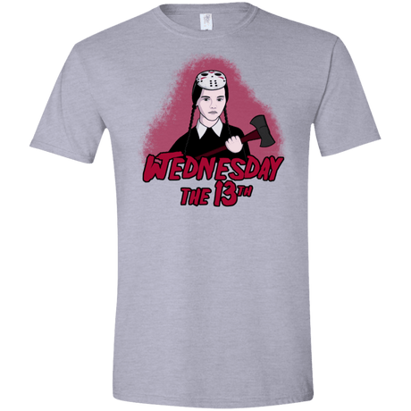 T-Shirts Sport Grey / X-Small Wednesday The 13th Men's Semi-Fitted Softstyle
