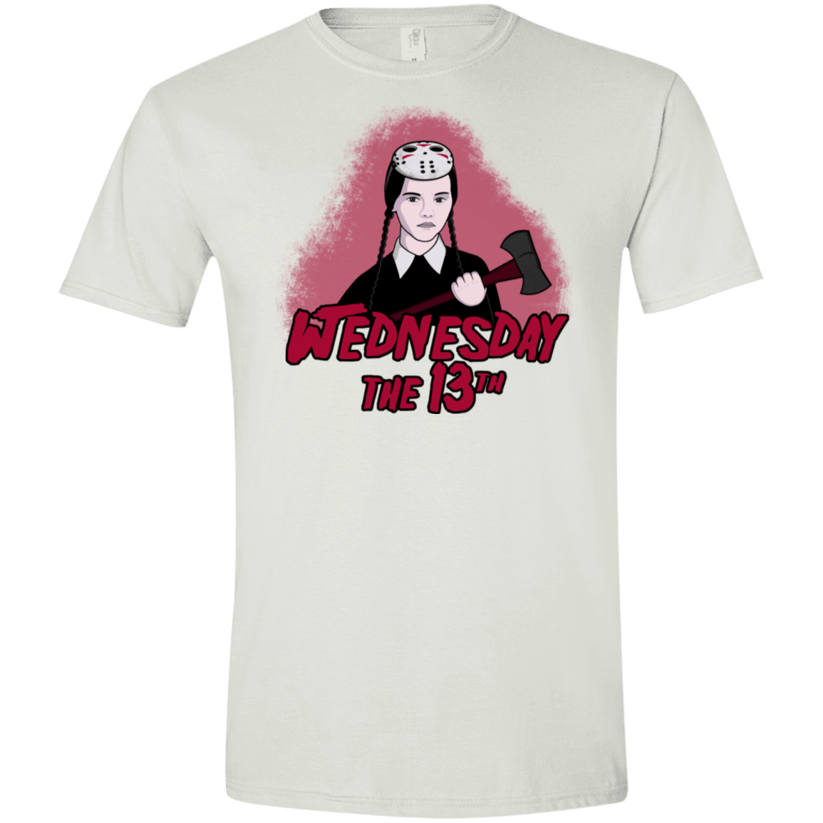T-Shirts White / X-Small Wednesday The 13th Men's Semi-Fitted Softstyle