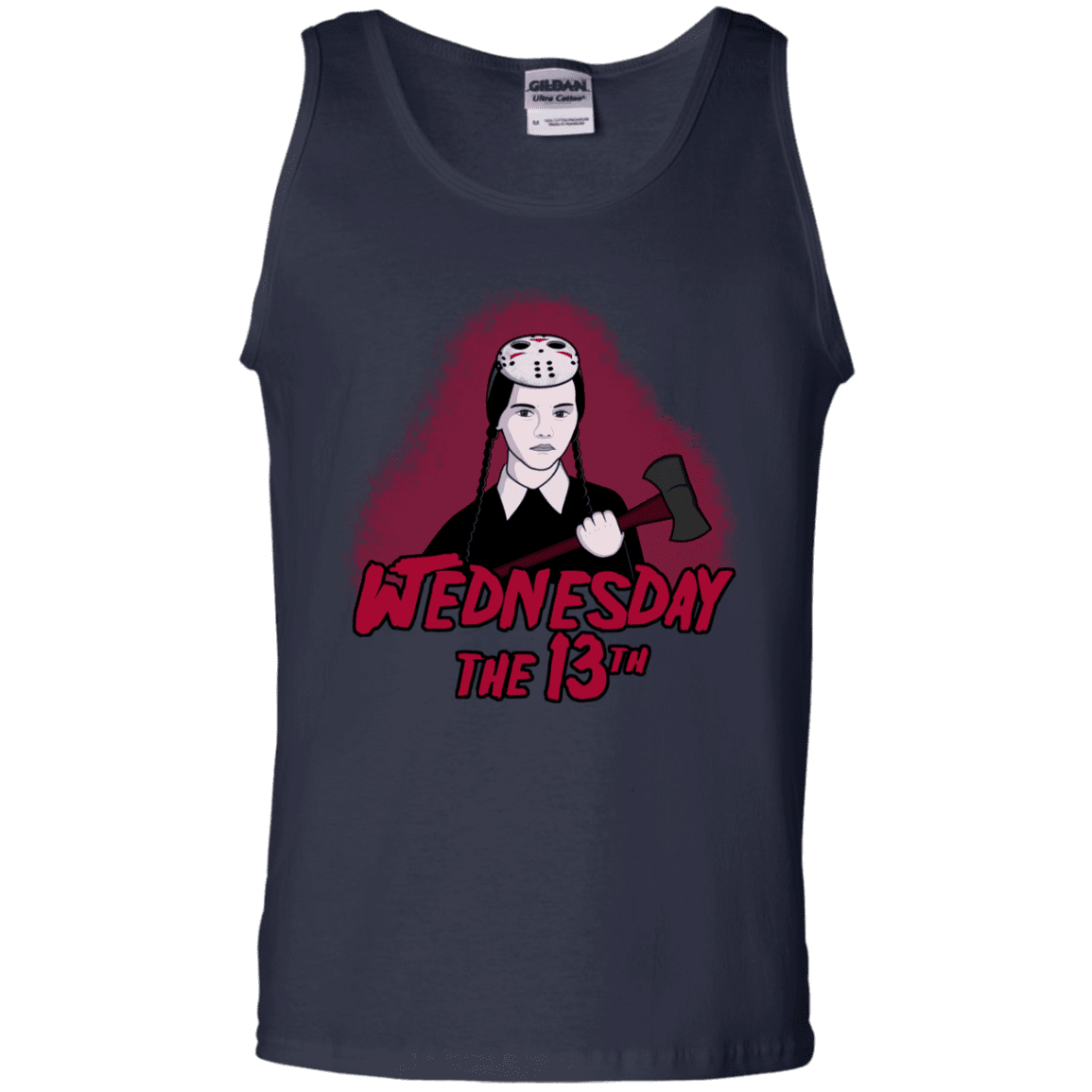 T-Shirts Navy / S Wednesday The 13th Men's Tank Top