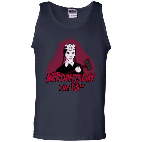 T-Shirts Navy / S Wednesday The 13th Men's Tank Top