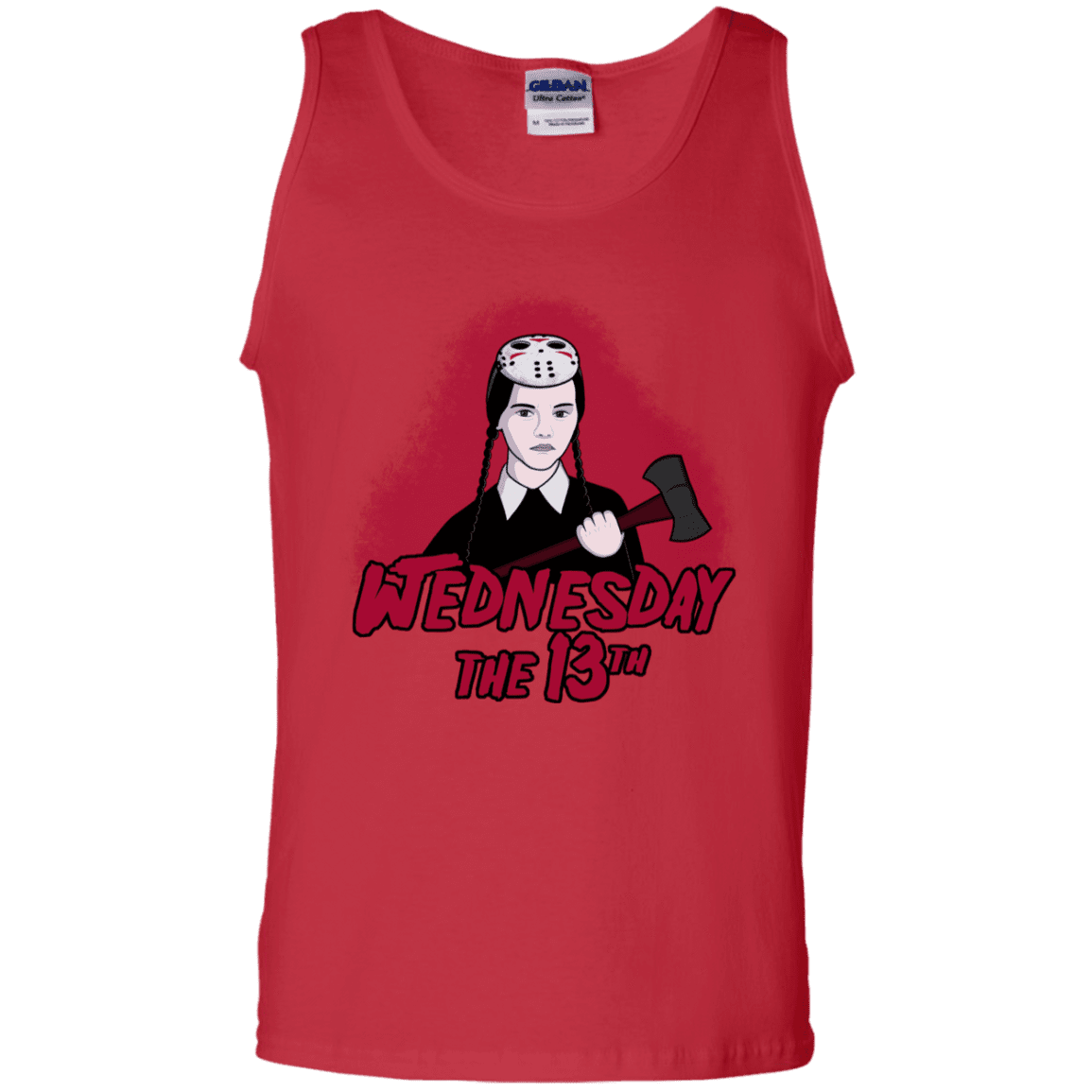 T-Shirts Red / S Wednesday The 13th Men's Tank Top