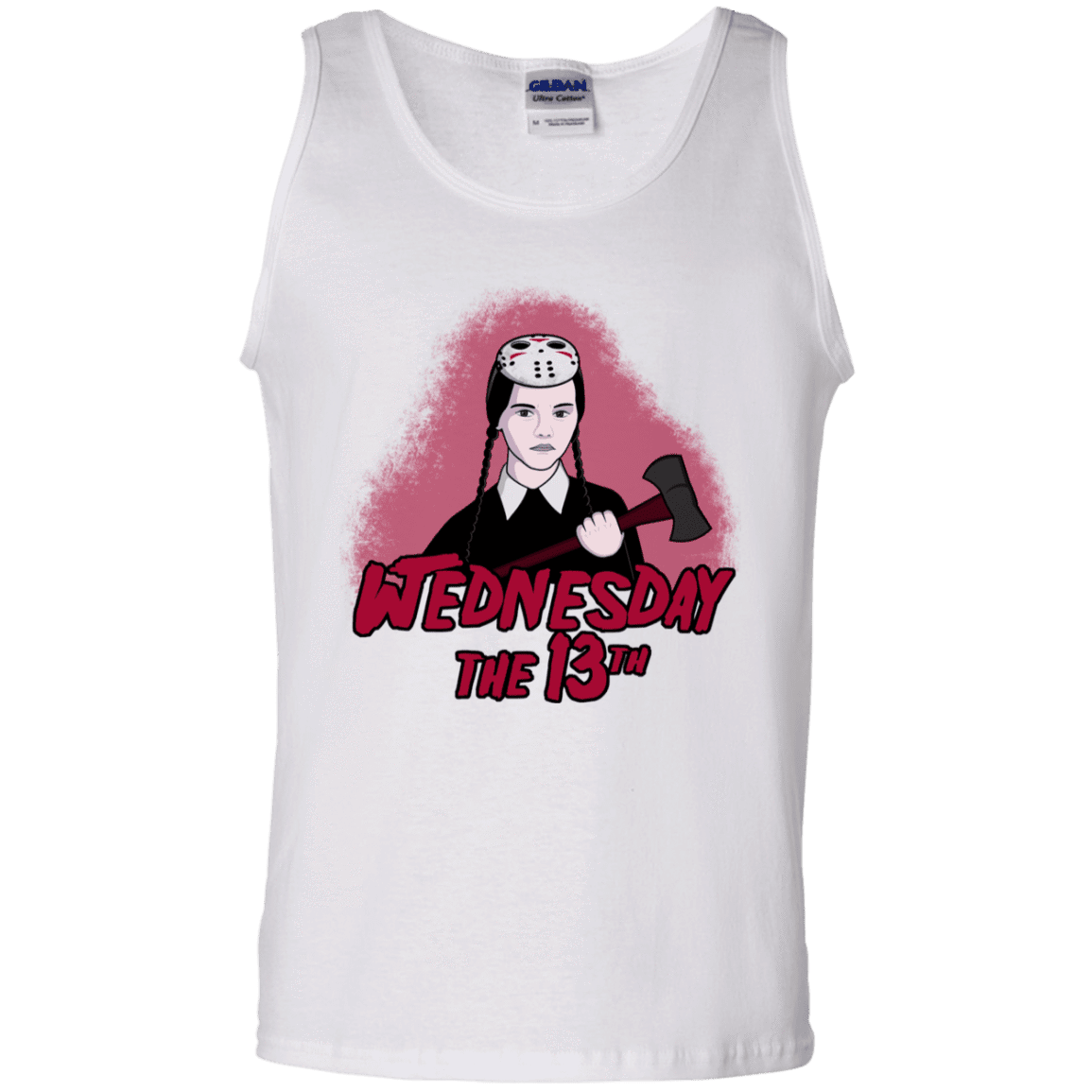 T-Shirts White / S Wednesday The 13th Men's Tank Top