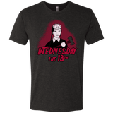 T-Shirts Vintage Black / S Wednesday The 13th Men's Triblend T-Shirt