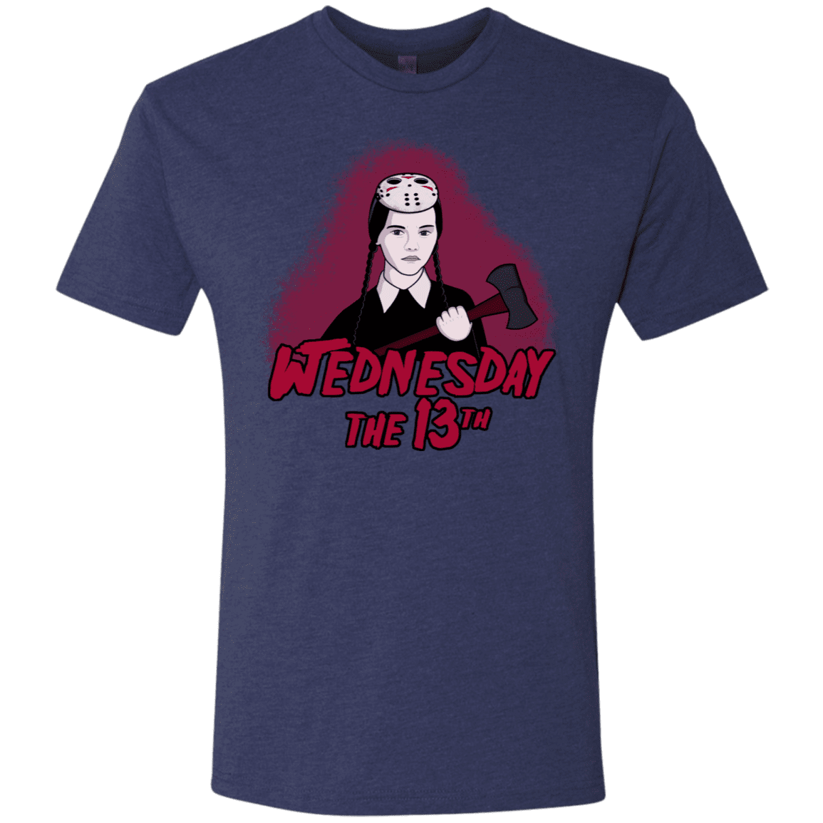 T-Shirts Vintage Navy / S Wednesday The 13th Men's Triblend T-Shirt