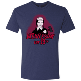 T-Shirts Vintage Navy / S Wednesday The 13th Men's Triblend T-Shirt