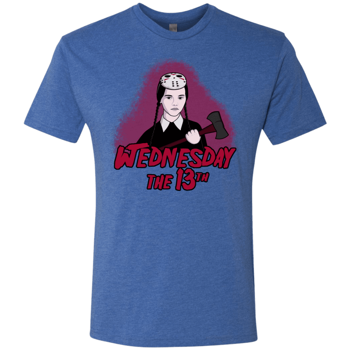 T-Shirts Vintage Royal / S Wednesday The 13th Men's Triblend T-Shirt