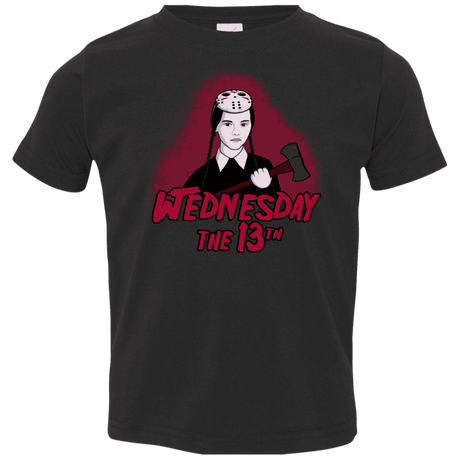 T-Shirts Black / 2T Wednesday The 13th Toddler Premium T-Shirt