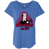 T-Shirts Vintage Royal / X-Small Wednesday The 13th Triblend Dolman Sleeve