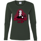 T-Shirts Forest / S Wednesday The 13th Women's Long Sleeve T-Shirt