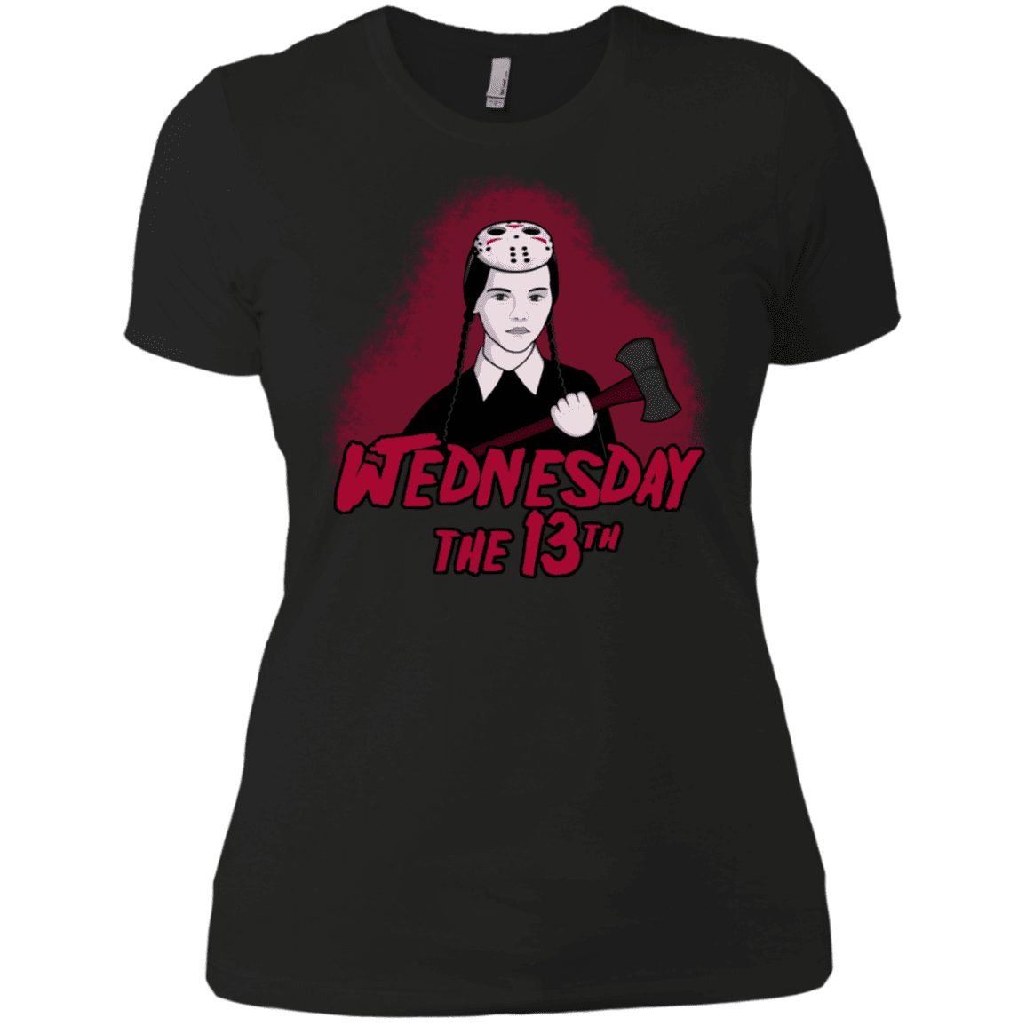 T-Shirts Black / X-Small Wednesday The 13th Women's Premium T-Shirt