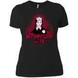 T-Shirts Black / X-Small Wednesday The 13th Women's Premium T-Shirt
