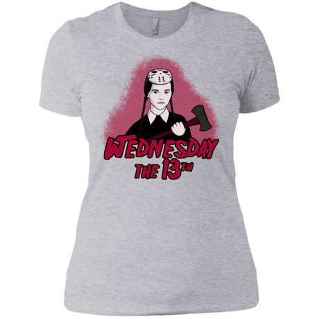 T-Shirts Heather Grey / X-Small Wednesday The 13th Women's Premium T-Shirt