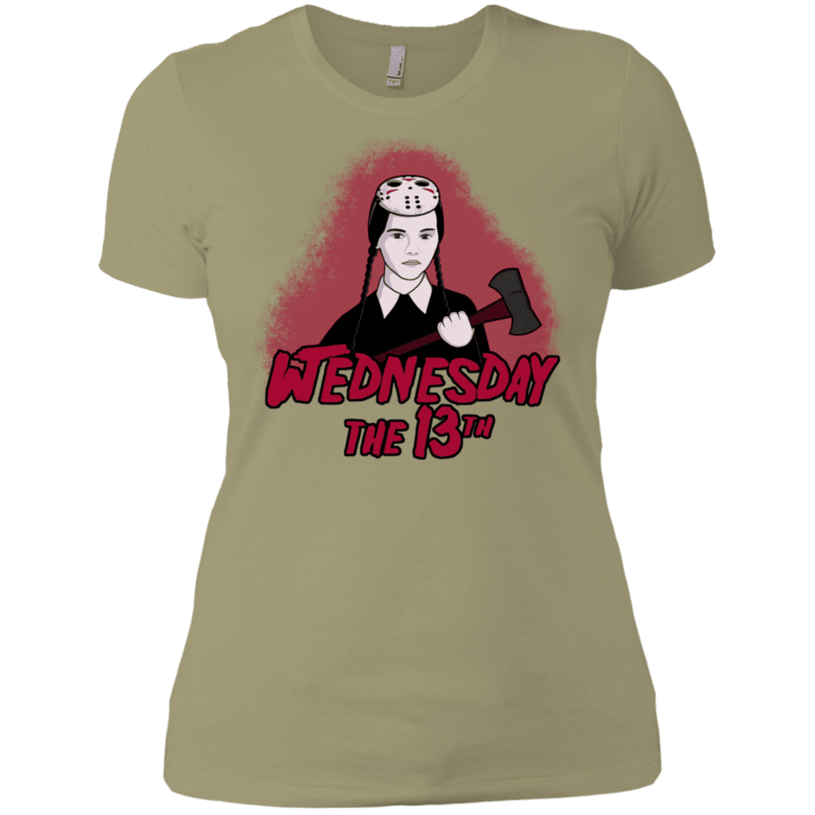 T-Shirts Light Olive / X-Small Wednesday The 13th Women's Premium T-Shirt