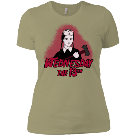 T-Shirts Light Olive / X-Small Wednesday The 13th Women's Premium T-Shirt