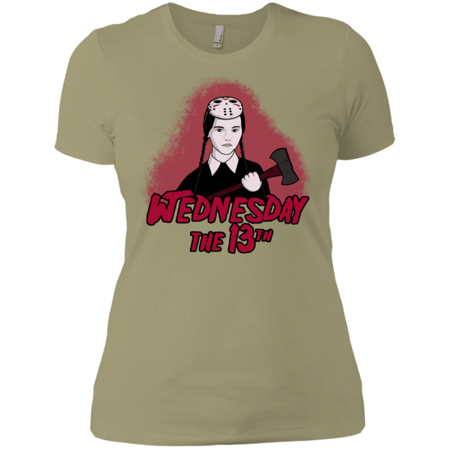 T-Shirts Light Olive / X-Small Wednesday The 13th Women's Premium T-Shirt