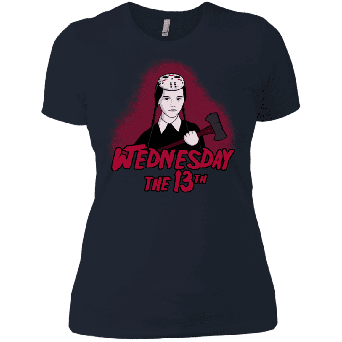 T-Shirts Midnight Navy / X-Small Wednesday The 13th Women's Premium T-Shirt