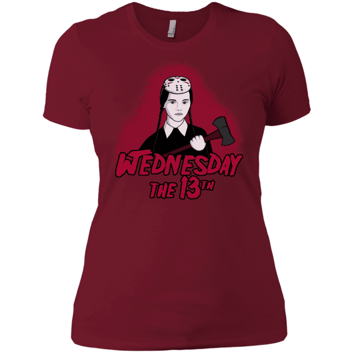 T-Shirts Scarlet / X-Small Wednesday The 13th Women's Premium T-Shirt