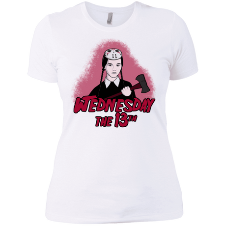 T-Shirts White / X-Small Wednesday The 13th Women's Premium T-Shirt