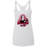T-Shirts Heather White / X-Small Wednesday The 13th Women's Triblend Racerback Tank