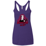 T-Shirts Purple Rush / X-Small Wednesday The 13th Women's Triblend Racerback Tank
