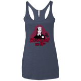 T-Shirts Vintage Navy / X-Small Wednesday The 13th Women's Triblend Racerback Tank