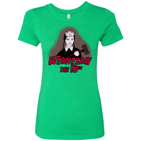 T-Shirts Envy / S Wednesday The 13th Women's Triblend T-Shirt
