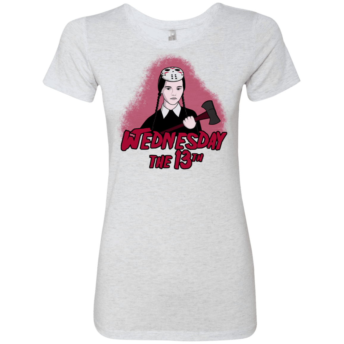 T-Shirts Heather White / S Wednesday The 13th Women's Triblend T-Shirt